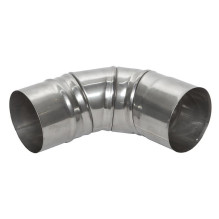 Kaminų alkūnė WADEX 116, D100 mm 90°