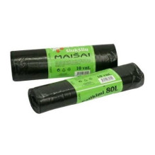 GARBAGE BAGS PLASTA STRONG 80L 10PCS