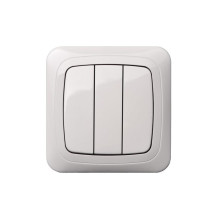 SWITCH UND. UNFR. 1+1+1 WHITE SWITCH UND. UNFR. 1+1+1 WHITE
