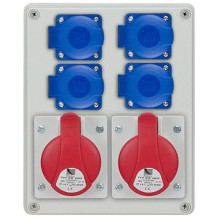 Skydelis R-BOX 240 B.1096-S, 16A IP44 Skydelis R-BOX 240 B.1096-S, 16A IP44