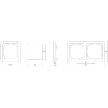 PLUG SOCKET RP16-002-22 V WHITE LX200 PLUG SOCKET RP16-002-22 V WHITE LX200