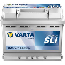 Akumuliatorius Varta BD D24, 60 Ah, 540 A, 12 V Akumuliatorius Varta BD D24, 60 Ah, 540 A, 12 V