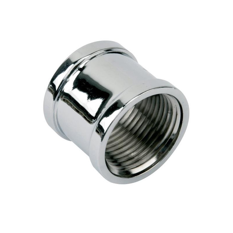 TMD brass coupling, 1/4", internal threads