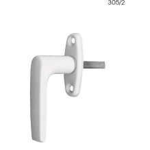Lango rankena Kurzemes R2-1 305 / 2, balta Lango rankena Kurzemes R2-1 305 / 2, balta