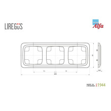 FRAME 3SEATS K14-135-03 SAND FRAME 3SEATS K14-135-03 SAND