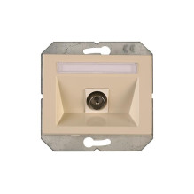 ANTENNA SOCKET VILMA XP BEIGE