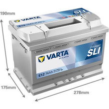 Varta Blue Dynamic E12