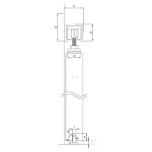 Set Helaform 20505, for sliding interior doors Set Helaform 20505, for sliding interior doors