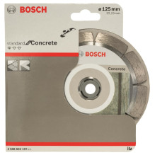DISKAS DEIMANTINIS SEGMENT BETONUI 125X22.23mm
