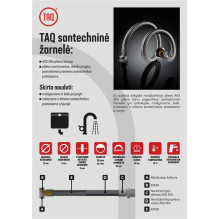 FLEXIBLE PLUMBING HOSE 80 CM TAQ HG3 / FLEXIBLE PLUMBING HOSE 80 CM TAQ HG3 /