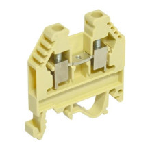 Gnybtas ETI DIN, 2.5 mm², 2 viet., 24 A, rudas