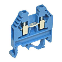 Nulinis gnybtas ETI DIN, 4 mm², 2 viet., 32 A, mėlynas Nulinis gnybtas ETI DIN, 4 mm², 2 viet., 32 A, mėlynas