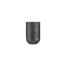 BULB SOCKET E27-6 D.3005, SMOOTH, BLACK BULB SOCKET E27-6 D.3005, SMOOTH, BLACK
