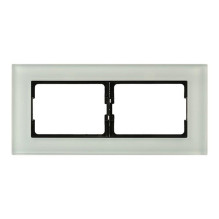 FRAME VILMA XP500 2-GANG GLASS