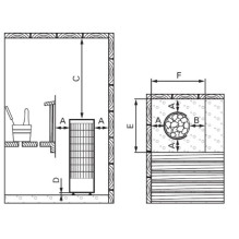 Elektrinė saunos krosnelė HARVIA CILINDRO PC90, 9kW Elektrinė saunos krosnelė HARVIA CILINDRO PC90, 9kW