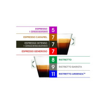 Coffee capsules Nescafe Espresso Intenso, 0.128 kg, 16 pcs Coffee capsules Nescafe Espresso Intenso, 0.128 kg, 16 pcs