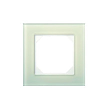 1-WAY FRAME WHITE GLASS
