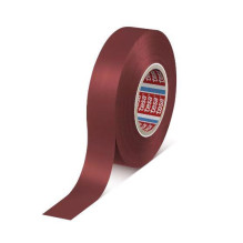 Insulating tape Tesa Premium, red, 19 mm x 33 m