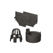 A set of parts for drainage...