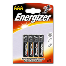 Elementai ENERGIZER AAA / LR03, 1,5V, 4 vnt. Elementai ENERGIZER AAA / LR03, 1,5V, 4 vnt.