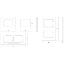 FRAME 1-PART VILMA XP WHITE FRAME 1-PART VILMA XP WHITE