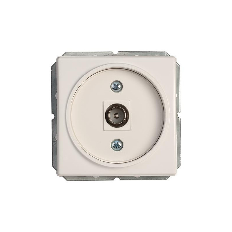 TV SOCKET TVL01-02 WHITE ST150