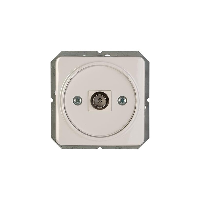 TV SOCKET TVL01-02 WHITE LX200