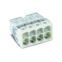 Laidų jungė Wago 2273-208 / 5, 8 x 0,5-2,5 mm², 450 V, 5 vnt.