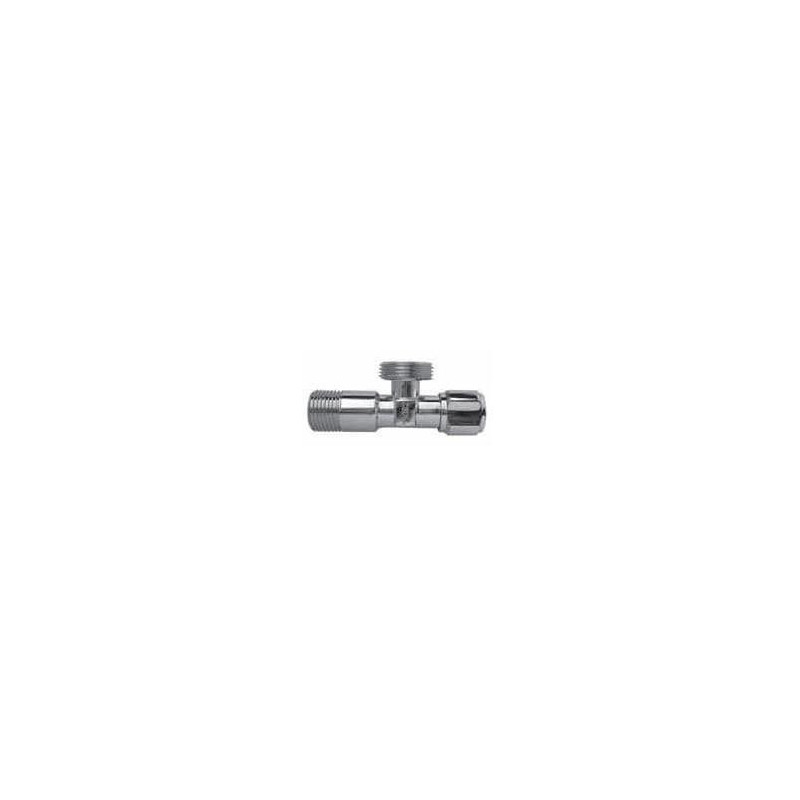 Kampinis ventilis,1 / 2"x3 / 4" išoriniai sriegiai