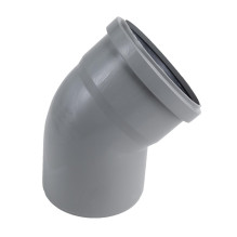 Soil&amp;waste bend 75x45 grey