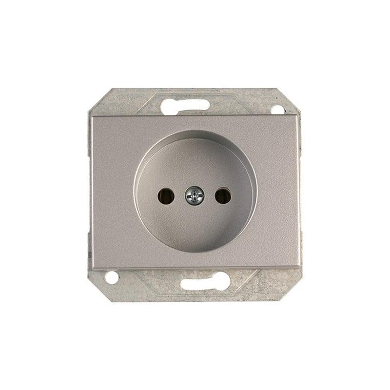 Kištukinis lizdas VILMA XP500, metalo spalvos