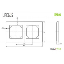 2-WAY FRAME NUTS WOOD