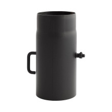 WADEX Stove Chimney with Shutter 115mm 25cm WADEX Stove Chimney with Shutter 115mm 25cm