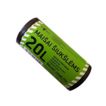 Šiukšlių maišai, 20 l, 50 vnt., 7MK