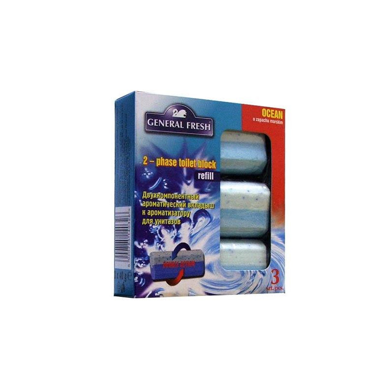 TOILET FRESHENER - SOAP OCEAN 3X40 G