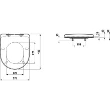 UNITAZO DANGTIS LAUFEN PRO 37.5 x 45.0 cm UNITAZO DANGTIS LAUFEN PRO 37.5 x 45.0 cm