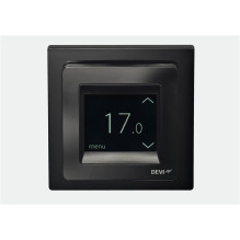 Grindų termostatas DEVIreg Touch 140F1069, 16A juodas