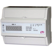 Modular electricity meter ETI (DEC-3, 3 phases)