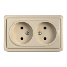 SURFACE MOUNTED SOCKET WITHOUT EARTH