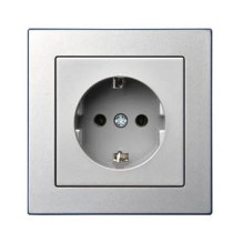 SOCKET WITH EARTHING, WITHOUT FRAME SOCKET WITH EARTHING, WITHOUT FRAME