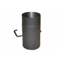 WADEX Stove Chimney with Shutter 120mm 25cm
