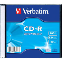 Verbatim CD-R 52X 700MB Slim Box