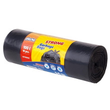 Šiukšlių maišai Plasta Strong, 100 l, 10 vnt., 35MK Šiukšlių maišai Plasta Strong, 100 l, 10 vnt., 35MK