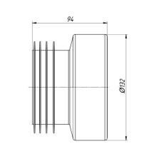 WC PIPE PAN DIRECT CONNECT W0210EU D100 WC PIPE PAN DIRECT CONNECT W0210EU D100
