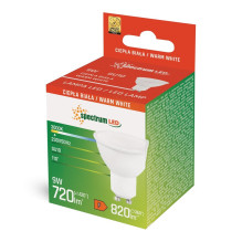 LED bulb GU10 9W 720LM 3000K 110° LED bulb GU10 9W 720LM 3000K 110°