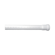 Pipe internal D40 1 m white PP