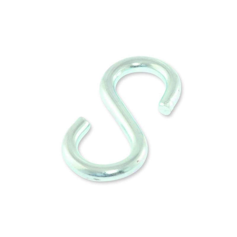 S-HOOK 3,0X25 ZINC PLAT / 4PCS
