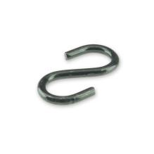 S-HOOKS 4,0X35 RUST BLACK / 7PCS