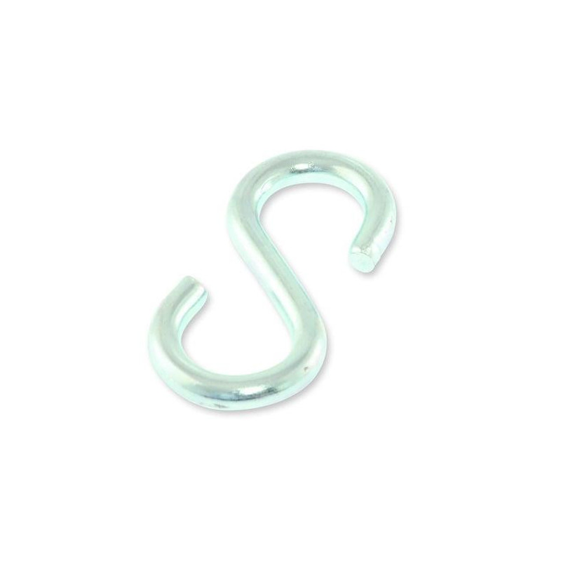 S-HOOK 4,5X40 ZINC PLAT / 4PCS