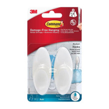 Bath hook COMMAND 2 pcs